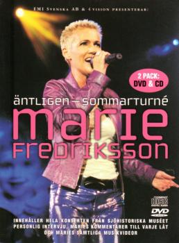 Live DVD + CD  Marie Fredriksson (Roxette) - Äntligen - Sommarturné